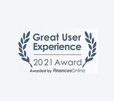 Great user reviews badge